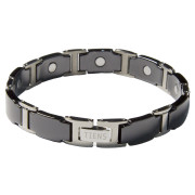 Титановый магнитный браслет BLACK
