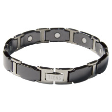 Титановый магнитный браслет BLACK