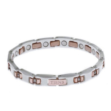 Титановый магнитный браслет WHITE